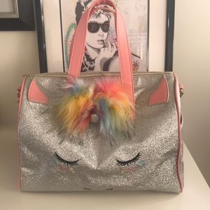Under one sky - unicorn 🦄 duffel bag